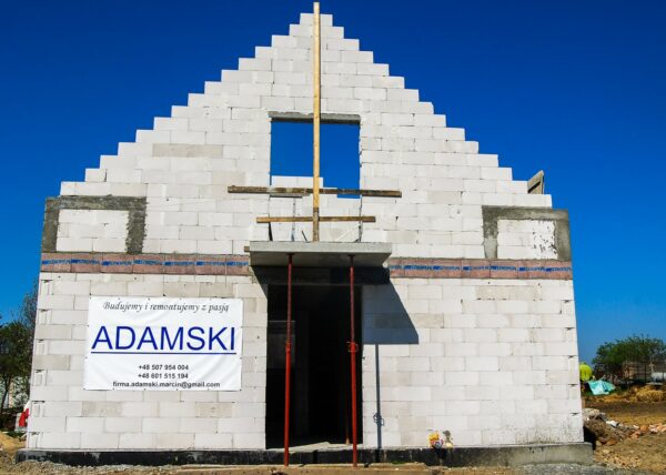 budowanie domów złotniki firma adamski