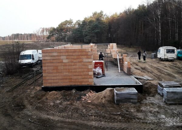 Złotkowo budowa domu Adamski (1)