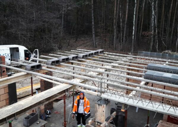 Złotkowo budowa domu Adamski (1)