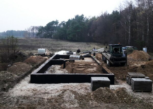 Złotkowo budowa domu Adamski (1)