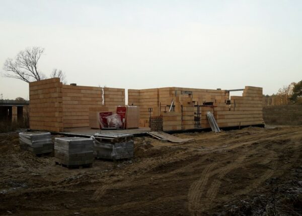 Złotkowo budowa domu Adamski (1)