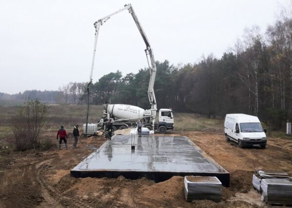 Złotkowo budowa domu Adamski (1)