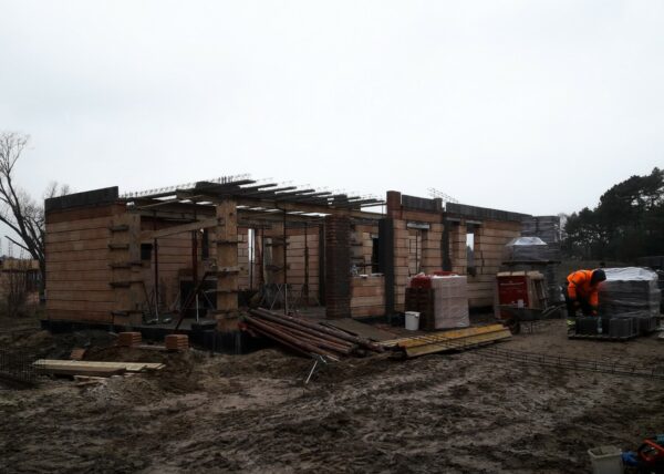 Złotkowo budowa domu Adamski (1)