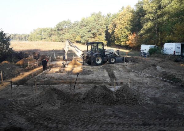 Złotkowo budowa domu Adamski (1)