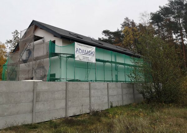 Złotkowo budowa domu Adamski (1)