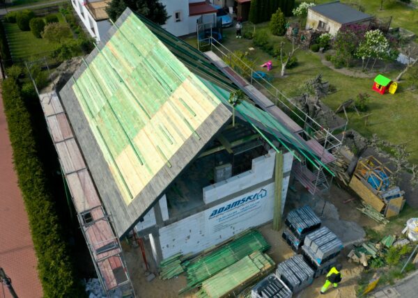 dom w motylkach złotniki