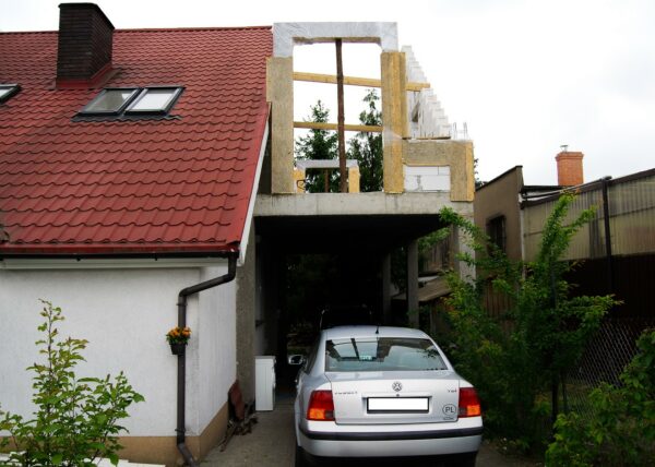 Złotniki dobudówka firma budowlana Adamski