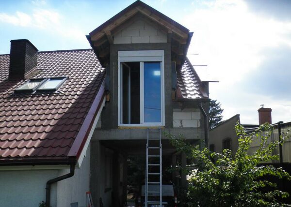 Złotniki dobudówka firma budowlana Adamski