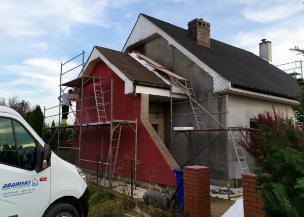 Elewacje Zielątkowo - firma Adamski