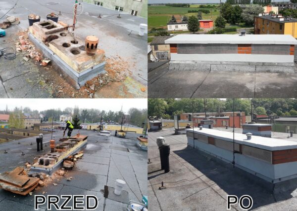 Kominy Objezierze - firma budowlana Adamski.