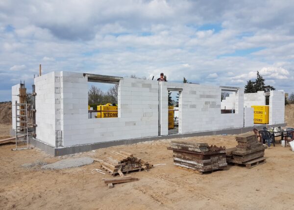 firma budowlana Adamski zdjęcia z drona