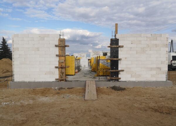 firma budowlana Adamski zdjęcia z drona