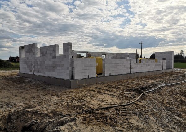 firma budowlana Adamski zdjęcia z drona