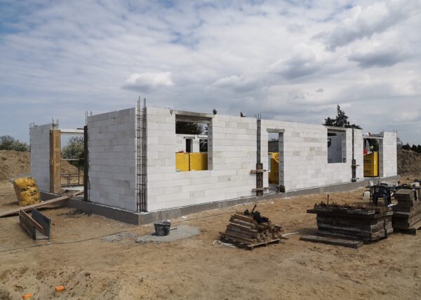 firma budowlana Adamski zdjęcia z drona