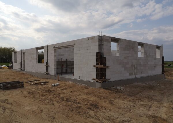 firma budowlana Adamski zdjęcia z drona