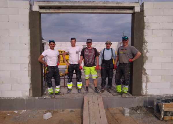 firma budowlana Adamski zdjęcia z drona