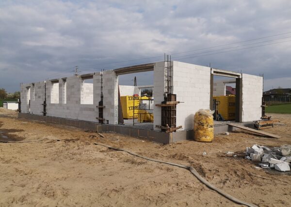 firma budowlana Adamski zdjęcia z drona