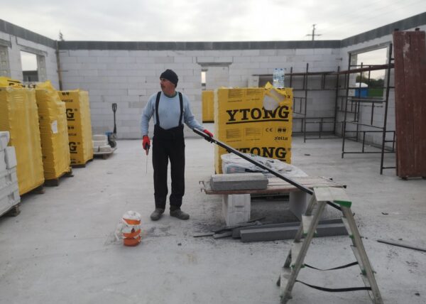 firma budowlana Adamski zdjęcia z drona