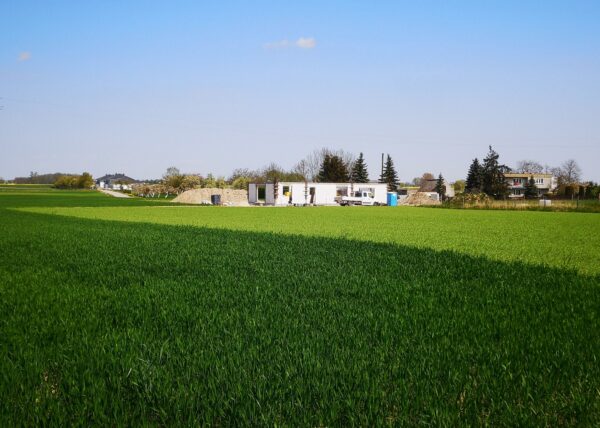 firma budowlana Adamski zdjęcia z drona