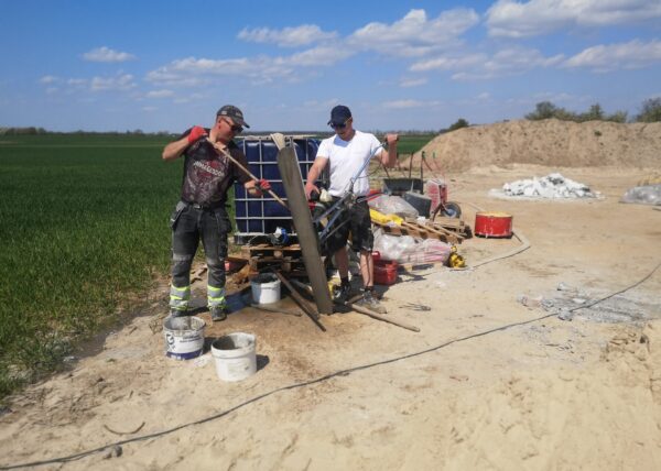 firma budowlana Adamski zdjęcia z drona