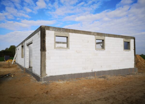 firma budowlana Adamski zdjęcia z drona