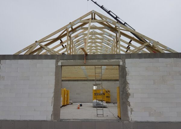 firma budowlana Adamski zdjęcia z drona