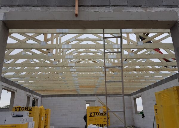 firma budowlana Adamski zdjęcia z drona