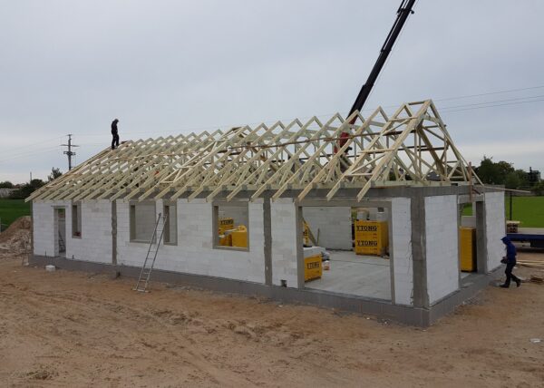 firma budowlana Adamski zdjęcia z drona