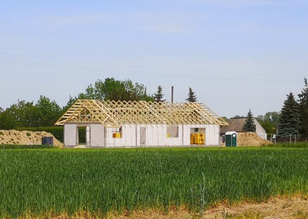 firma budowlana Adamski zdjęcia z drona