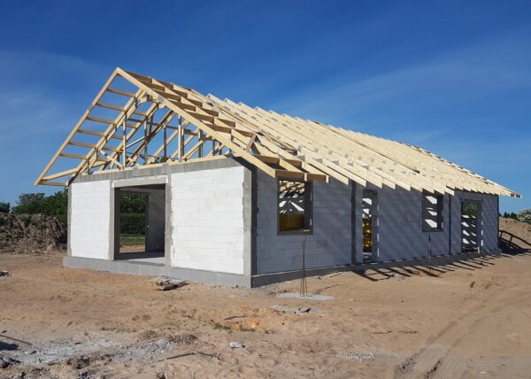 firma budowlana Adamski zdjęcia z drona