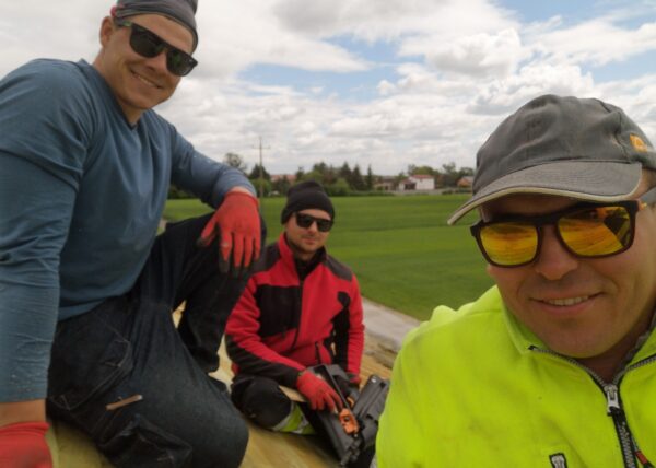 firma budowlana Adamski zdjęcia z drona