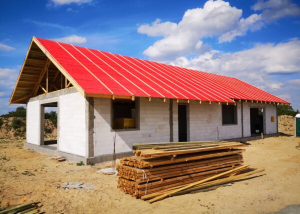 firma budowlana Adamski zdjęcia z drona