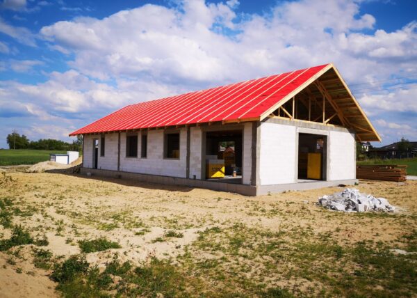 firma budowlana Adamski zdjęcia z drona