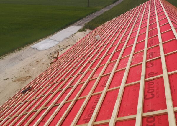 firma budowlana Adamski zdjęcia z drona