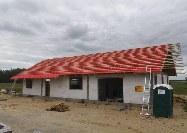 firma budowlana Adamski zdjęcia z drona