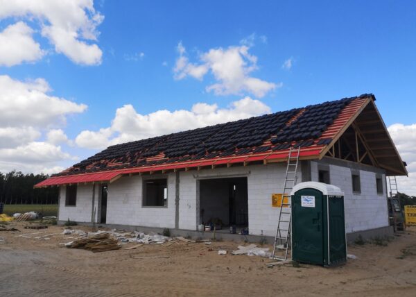 firma budowlana Adamski zdjęcia z drona