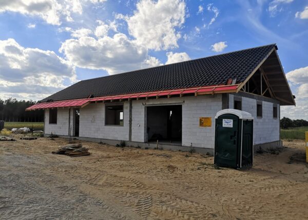 firma budowlana Adamski zdjęcia z drona