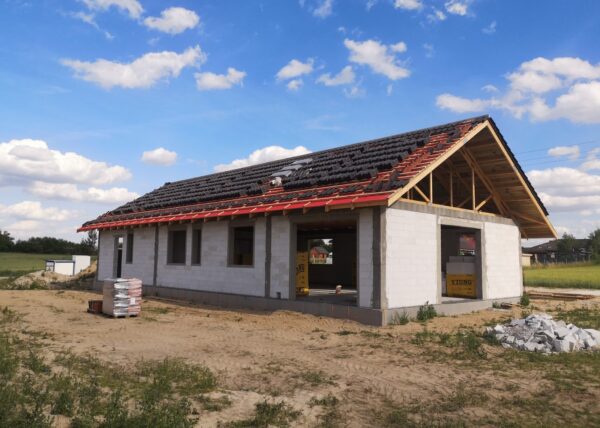 firma budowlana Adamski zdjęcia z drona