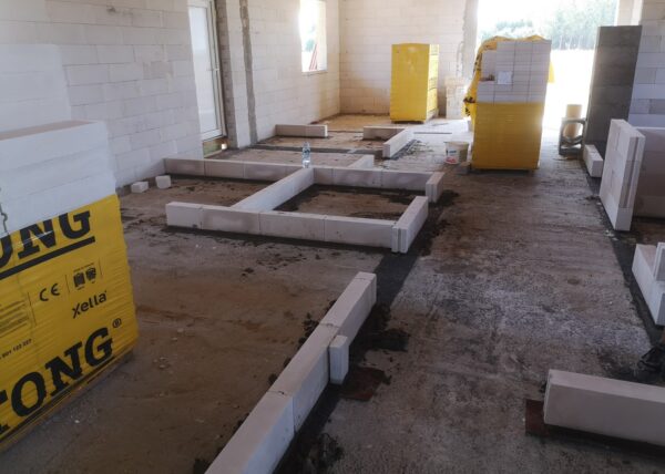 firma budowlana Adamski zdjęcia z drona