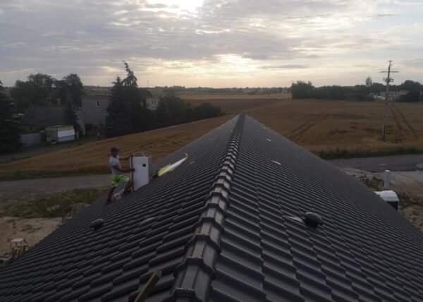 firma budowlana Adamski zdjęcia z drona