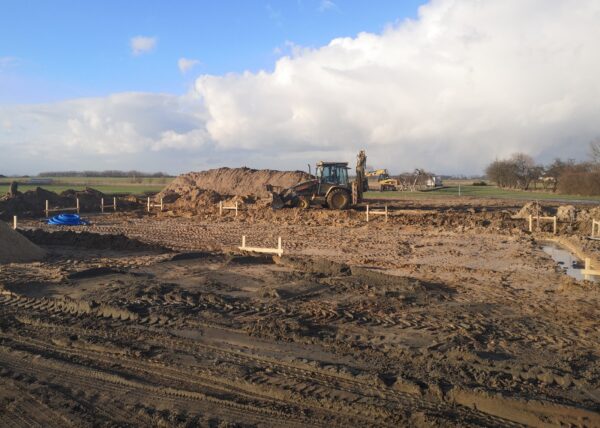 firma budowlana Adamski zdjęcia z drona