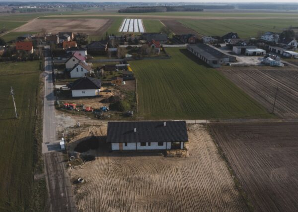 firma budowlana Adamski zdjęcia z drona