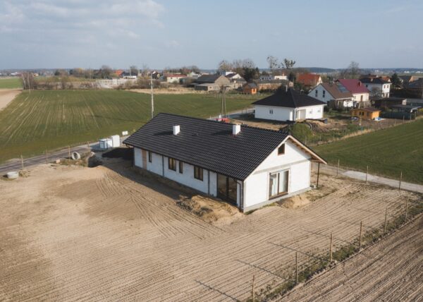 firma budowlana Adamski zdjęcia z drona