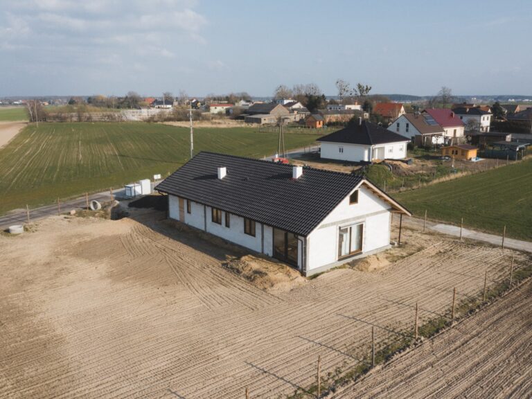 firma budowlana Adamski zdjęcia z drona