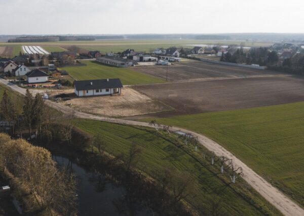 firma budowlana Adamski zdjęcia z drona