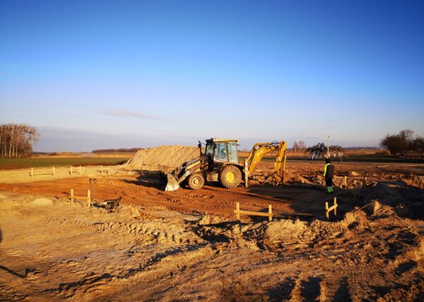 firma budowlana Adamski zdjęcia z drona