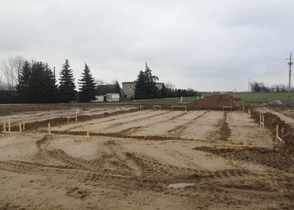 firma budowlana Adamski zdjęcia z drona