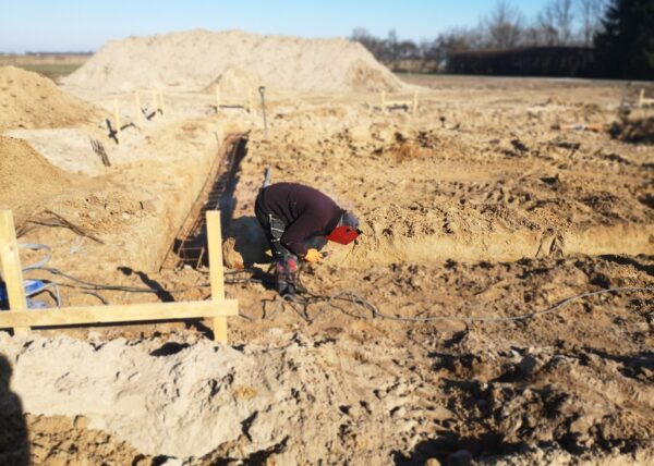 firma budowlana Adamski zdjęcia z drona