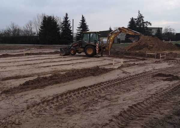 firma budowlana Adamski zdjęcia z drona