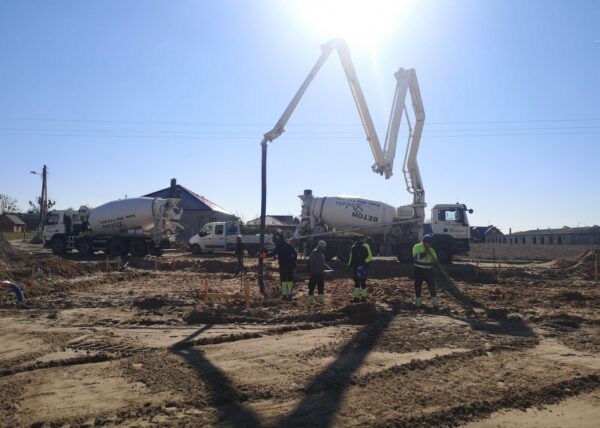 firma budowlana Adamski zdjęcia z drona